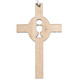 Croix de communion simple bois