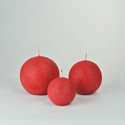 Trio boules 80/100/120 Rouge