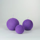 Trio boules 80/100/120 Violet