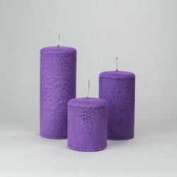 Trio cylindres 80mm Violet
