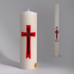Cierge pour l'autel assorti DP1