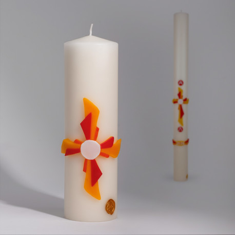 Cierge pour l'autel assorti DP2