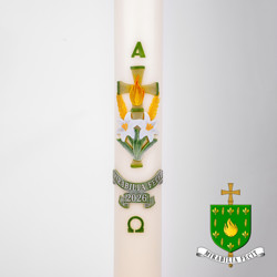 Cierge Pascal DP4 “Il a Fait des Merveilles”