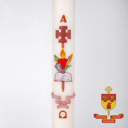 Cierge Pascal DP3 “Que ton Règne Vienne”