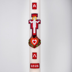 Cierge Pascal DP7 “Saint François d'Assise”